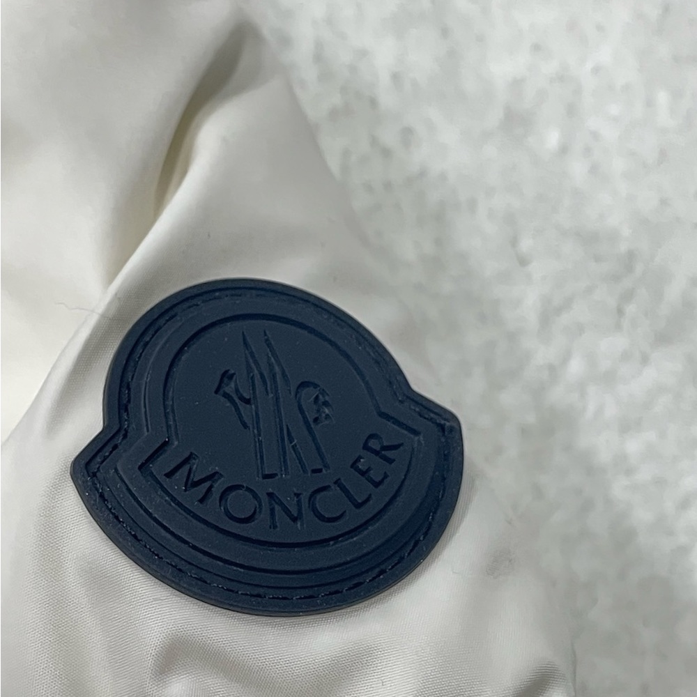Moncler Montcla Quilted Down Puffer Jacket White Men’s IT 5/US XL - Picture 2 of 10